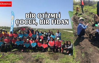  BİR OTİZMLİ ÇOCUK, BİR FİDAN