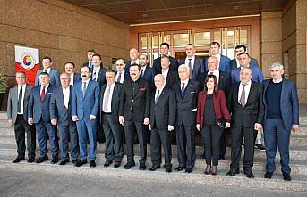 Borsa yönetimi Hisarcıklıoğlu'nu ziyaret etti