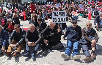 CHP'nin oturma eylemi