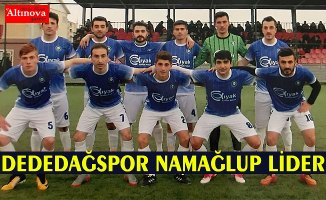 DEDEDAĞSPOR NAMAĞLUP LİDER