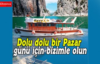 Dolu dolu bir Pazar günü için bizimle olun