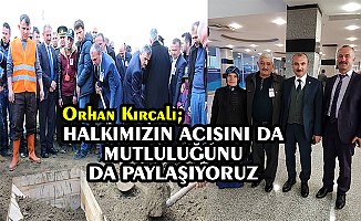 HALKIMIZIN ACISINI DA MUTLULUĞUNU DA PAYLAŞIYORUZ