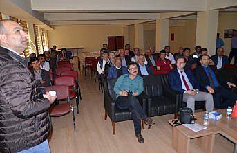 Hanönü'de genç çiftçileri bilgilendirme toplantısı