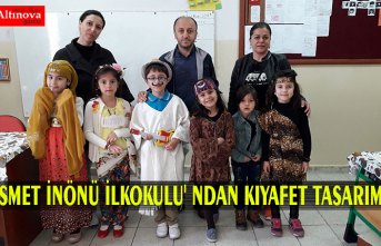İSMET İNÖNÜ İLKOKULU' NDAN KIYAFET TASARIMI