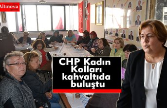 Kadın kolları kahvaltı programında buluştu