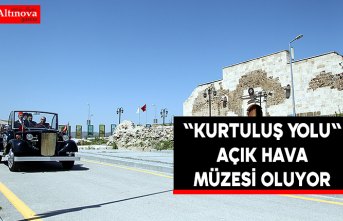 "Kurtuluş Yolu" açık hava müzesi oluyor