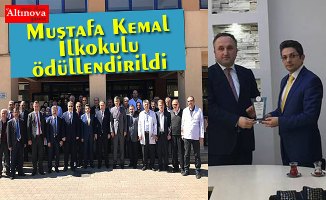 Mustafa Kemal İlkokulu ödüllendirildi