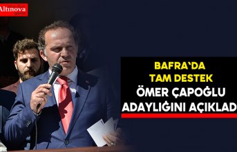 Ömer Çapoğlu aday adaylığını açıkladı