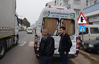 Ordu'da tır ile servis minibüsü çarpıştı: 7 yaralı
