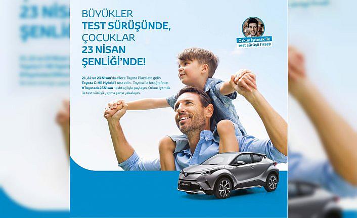 Toyota'dan çocuklara 23 Nisan sürprizi