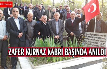 ZAFER KURNAZ KABRİ BAŞINDA ANILDI