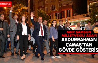 Abdurrahman Çamaş`tan gövde gösterisi