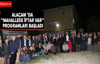 Alaçam 'da "Mahallede İftar Var" Programları Başladı