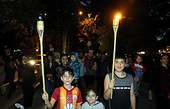 Amasya'da ramazan fener alayıyla karşılandı