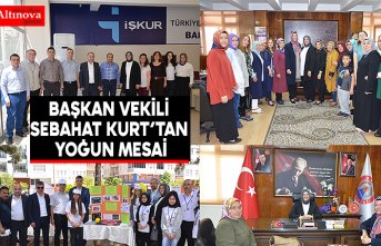 BAFRA BELEDİYE BAŞKAN VEKİLİ SEBAHAT KURT’TAN YOĞUN MESAİ