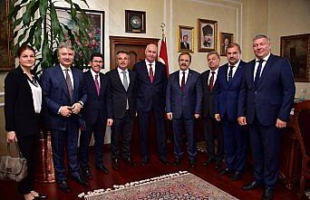 Başkan Şahin, Rus heyeti ağırladı