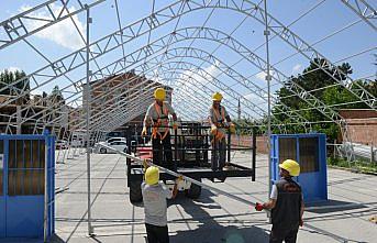 Çorum'da Ramazan çadırı kuruluyor