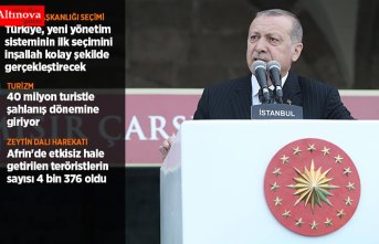 Cumhurbaşkanı Erdoğan: Bu adayların amacı milletin derdine derman olmak değil