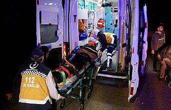 Düzce'de motosiklet kazası: 1'i ağır 3 yaralı