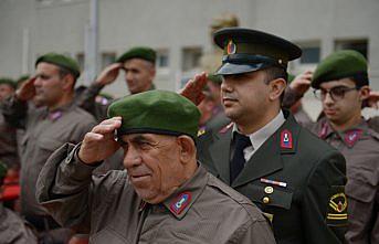 Engellilerin bir günlük temsili askerlik heyecanı