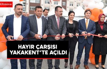 HAYIR ÇARŞISI YAKAKENT’TE AÇILDI