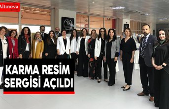 Karma Resim Sergisi Açıldı