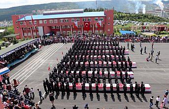 Kastamonu Polis Meslek Yüksekokulunda mezuniyet töreni