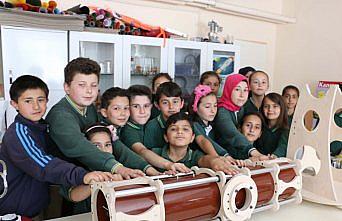 Öğretmenleriyle kendi teleskoplarını yaptılar