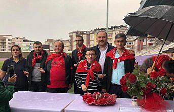 Ordu'da engelli gençlere asker kınası