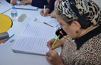 ORMEK'teki okuma yazma kursları devam ediyor