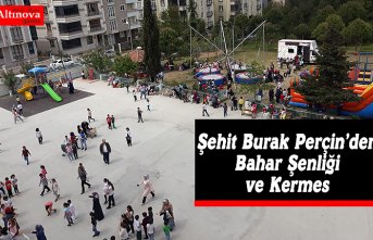 Şehit Burak Perçin’den Bahar Şenliği ve Kermes