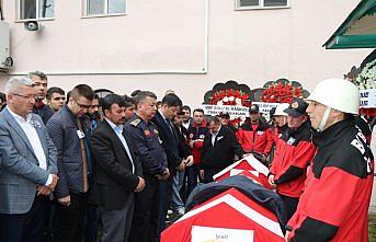 Şehit itfaiye erleri son yolculuğuna uğurlandı