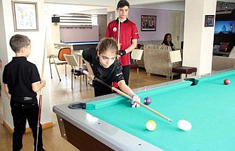 Sinop'ta bilardo turnuvası