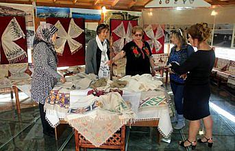 Sinop'ta yöresel dokuma eserleri sergilendi