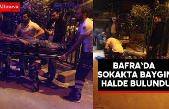 Sokakta baygın halde bulundu