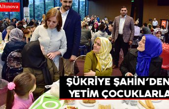 Şükriye Şahin’den Yetim Çocuklarla