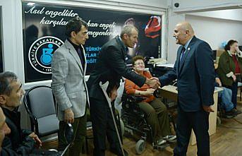 Vali İpek'ten engellilere ziyaret