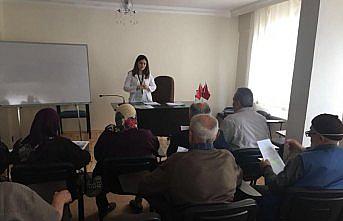 Yağlıdere'de hacı adayları için sağlık eğitimi