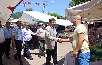 AK Parti Bartın Milletvekili Tunç'tan teşekkür ziyareti