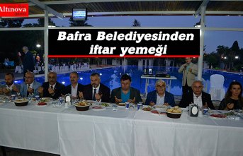 Bafra Belediyesinden iftar yemeği