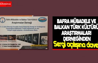 Bafra Mübadele Derneğinden Resim sergisi