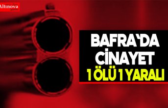 Bafra`da cinayet