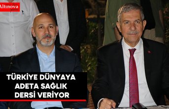-Bakan Demircan: “Türkiye dünyaya adeta sağlık dersi veriyor”