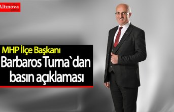 Barbaros Turna`dan basın açıklaması