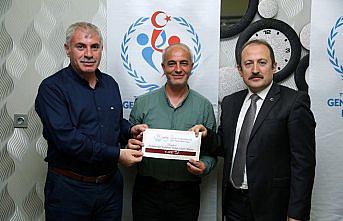 Bayburt'ta amatör spor kulüplerine destek