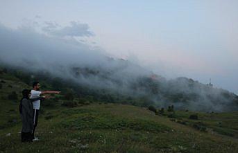 Bolu'da sağanak ve dolu etkili oldu