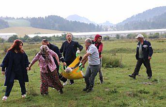 Bolu'da yıldırım düştü: 1 ölü