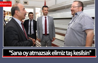 Çamaş`a büyük sevgi