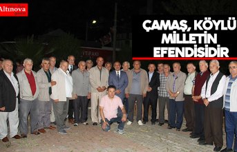 Çamaşa Yakıntaş Mahallesinden Tam Destek