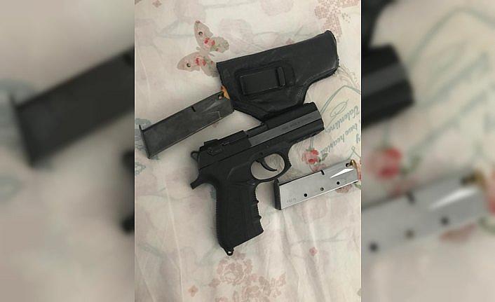 Çarşamba'da ruhsatsız silah ele geçirildi